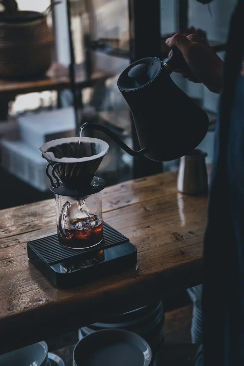 The pour-over brew bar